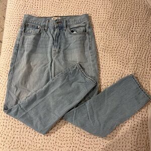 Madewell Sky Blue Denim Pants - the perfect vintage Jean